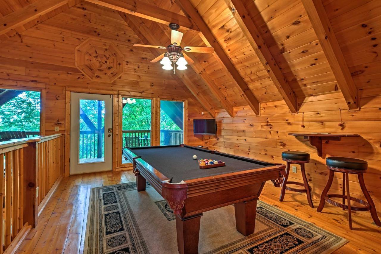 Вілла Pigeon Forge Cabin With Hot Tub, Grill And Pool Table! Сев'єрвілл Екстер'єр фото